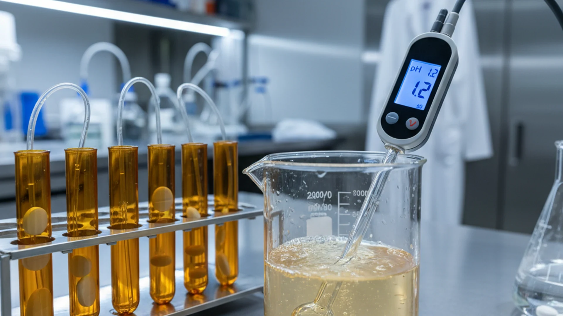 bpc-157 synthetic peptide gastric juice stability testing analytical reference monograph laboratory testing